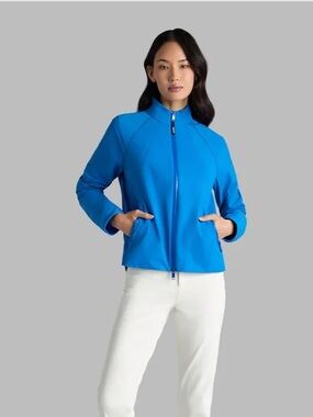 G/Fore Women’s Whisper Stretch Woven Jacket in color Lisbon